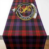 Clan Broun Tartan Crest Table Runner Cotton WU19 Broun Tartan Tartan Table Runner